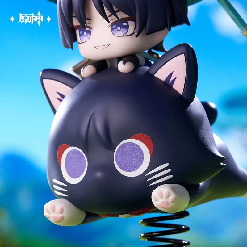 miHoYo Genshin Impact Wanderer Q-Version Doll, Desktop Ornament - Bild 2