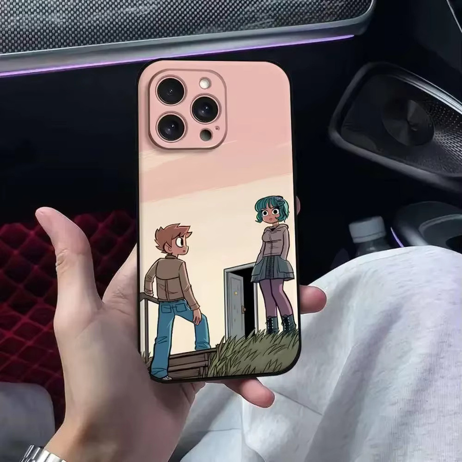 Handyhülle Scott Pilgrim The World Mouse für iPhone in Schwarz - Bild 4