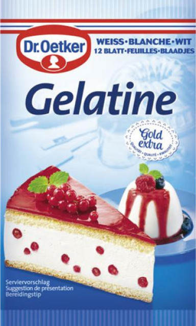 Dr. Oetker Blattgelatine weiß 20 g - Bild 1