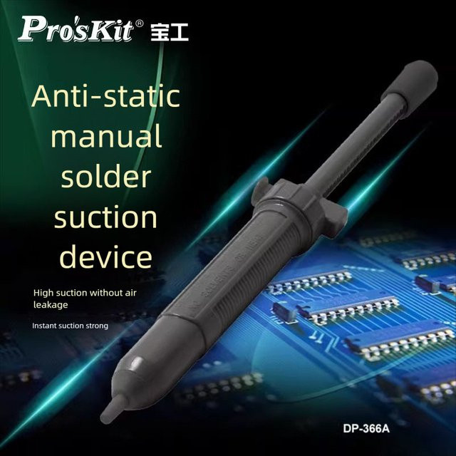 Pro'sKit Lötsauger DP-366A Saugpumpe zum Entlöten und Entfernen von Zinn und Schlacke - Bild 1