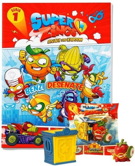 Super Zings Starter-Set Serie 1 Magazin Mix-Muster - Bild 1