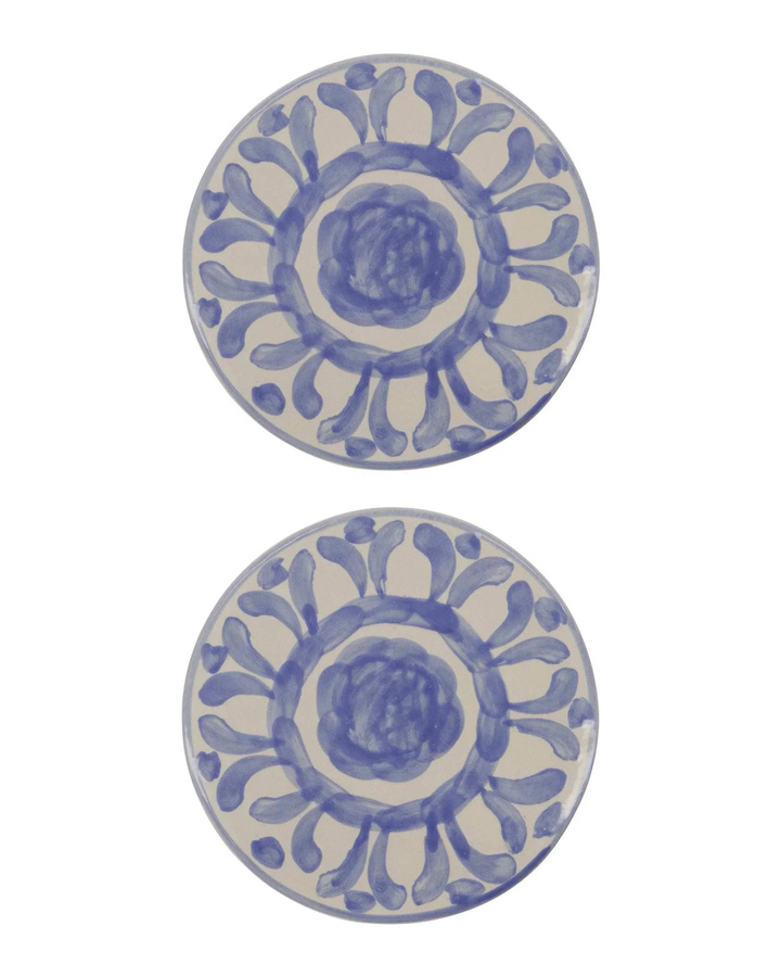 House Doctor Servierplatte Diva Blau Durchmesser: 15 cm - Bild 1