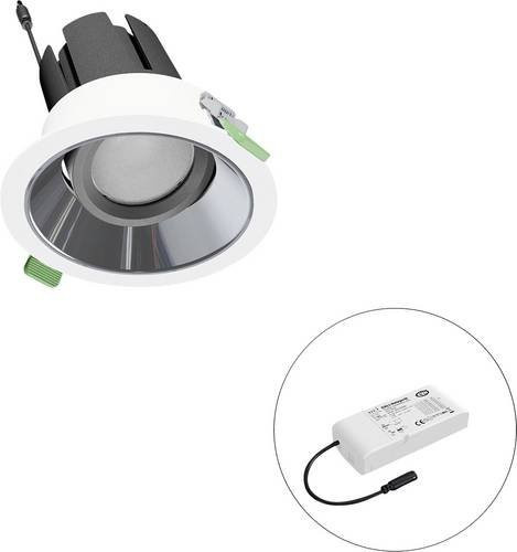 EVN LED-Deckenstrahler F04R11SM1840L24D in Weiß, rund und verstellbar - Bild 1