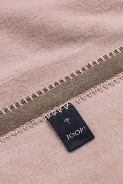 Wohndecke JOOP! FABRICS COLLECTION UNI-DOUBLEFACE in Taupe/Lotus, B/T: 150 x 200 cm - Bild 3