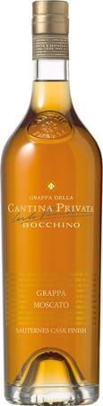 Cantina Privata Bocchino Grappa di Moscato, Italien, 42% vol, 0,7 l