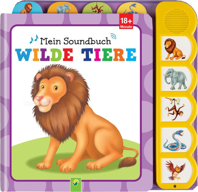 Mein Soundbuch Wilde Tiere, Soundbuch - Bild 1
