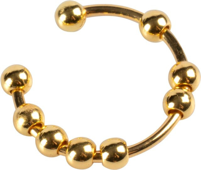 Emma Anti-Stress-Ring, Gold, Unisex, ohne Stein - Bild 1