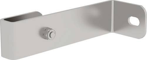 MUNK Günzburger Steigtechnik Wandhalter starr in Silber - Bild 1