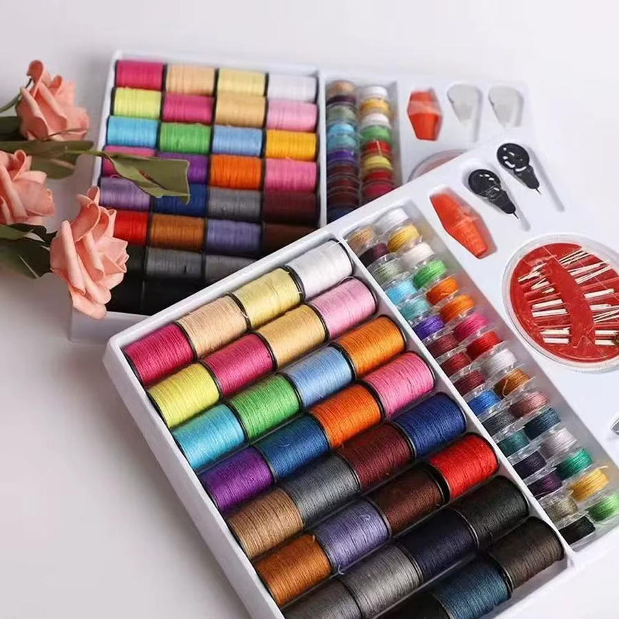 71-teiliges Nähset aus Kunststoff in Multicolour mit Nähgarn, Nähnadeln und Nähwerkzeugen für DIY-Projekte - Bild 4