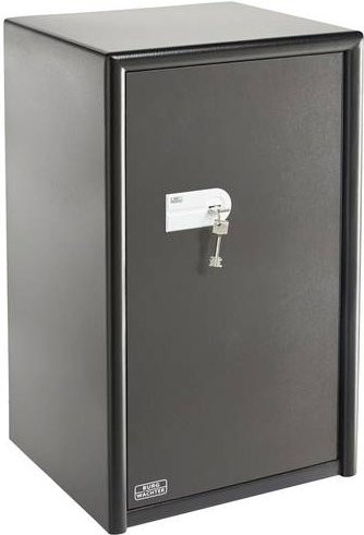 Burg Wächter Sicherheitsschrank Combi-Line CL 460 K Feuerschutztresor mit Doppelbartschlüsselschloss, schwarz, B: 49,5 cm, H: 82,0 cm, T: 44,5 cm - Bild 3