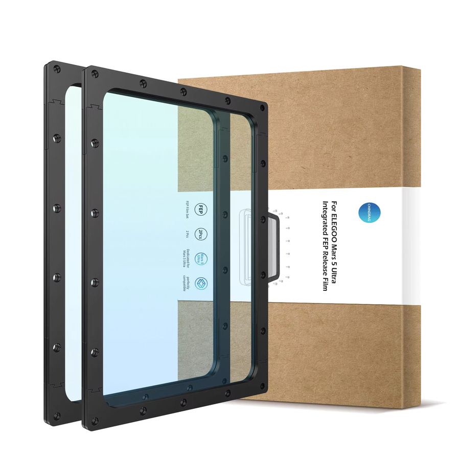 ELEGOO FEP-Film Harzschale für Mars 5 und Mars 5 Ultra UV DLP LCD 3D-Drucker Zubehör, transparent - Bild 2