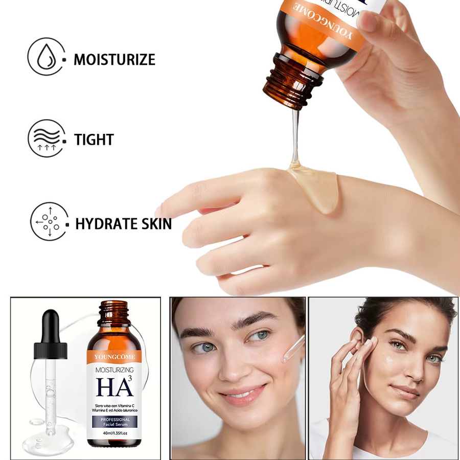 YOUNGCOME Gesichtsserum mit Vitamin C, Hyaluronsäure, Unisex - Bild 4