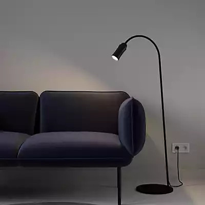 Top Light Neo LED Stehleuchte in Schwarz Matt