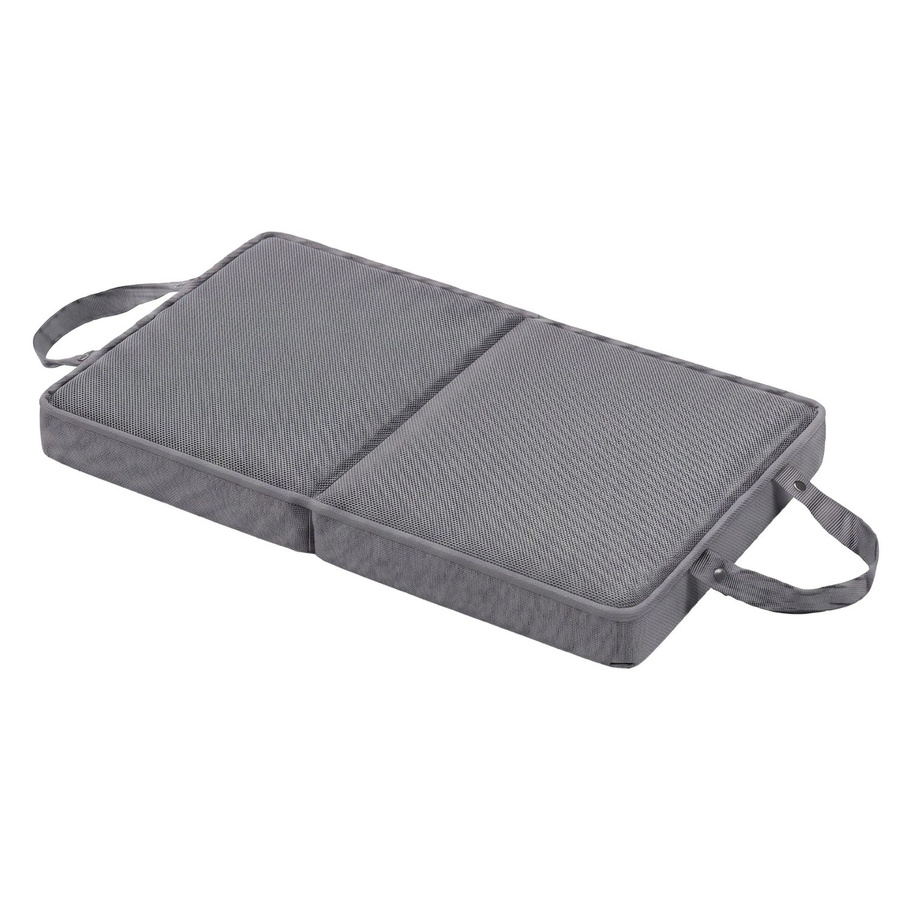 Relaxdays Garten Kniematte aus Schaumstoff in Grau, faltbar und stoßdämpfend, B/T/H: 61,0 x 34,0 x 6,0 cm - Bild 2