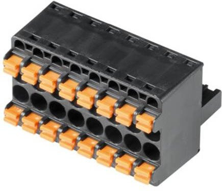 Weidmüller Buchsengehäuse-Kabel Schwarz, Polzahl Gesamt 120, Rastermaß: 5.08 mm - Bild 1