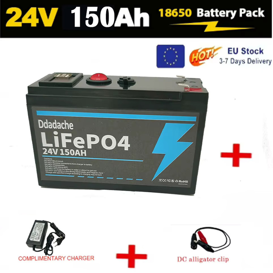 Makita LiFePO4-Batterie 24V 150Ah in Schwarz mit integriertem BMS für Solaranlagen, Wohnmobile und Schiffe - Bild 7