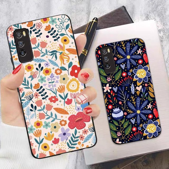 Miss Pattern Handyhülle für Huawei Mate 10 20 30 40 50 Lite Pro Nova 3 3i 5 6 se 7 Pro 7se in Multicolour - Bild 1