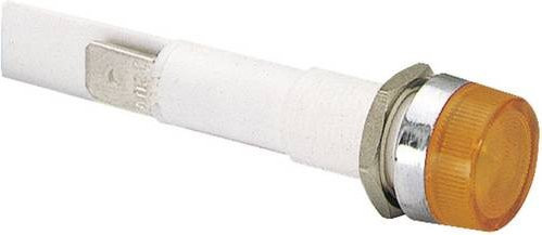 Arcolectric LED-Signalleuchte Rot 230 V/AC mit Messinggehäuse - Bild 1