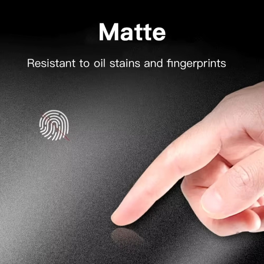 NNBILI 2er-Pack Matte Hydrogel-Folie für iPhone 17 16 15 14 13 12 11 Pro Max mit Blendschutz und Resistenz gegen Öl und Fingerabdrücke - Bild 3