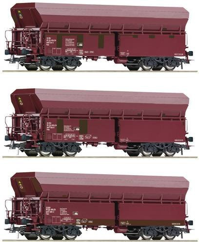 Roco 77033 H0 3er-Set Selbstentladewagen der Holcim - Bild 1