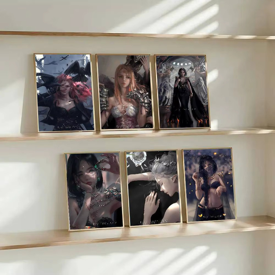 Ghostblade Wlop Poster Wandkunst-Aufkleber Multicolour - Bild 3