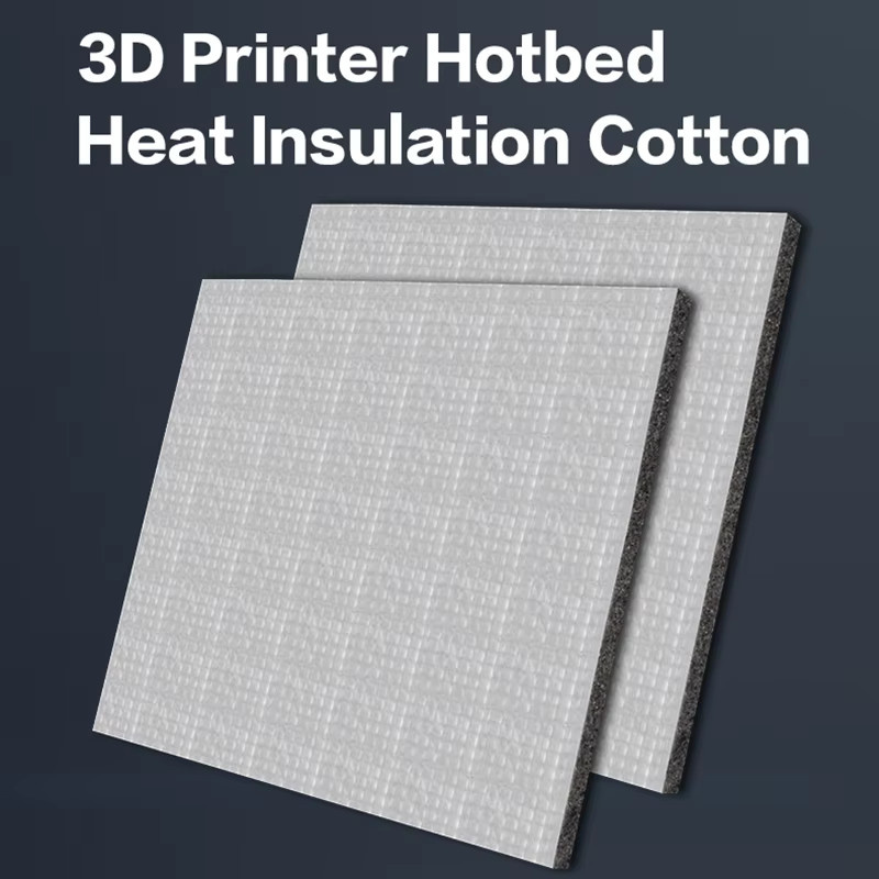 LERDGE 3D-Drucker Heizbett Isolierung aus Baumwolle, 5 mm Dicke, passend für Ender 3 V2 Pro und weitere Modelle - Bild 2