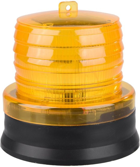 CosyHome Solar Blinkleuchte mit Stroboskop-Funktion als LED Warnleuchte für das Auto in Gelb - Bild 1