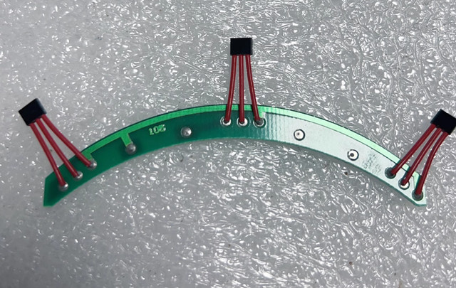 5 Stück MoreSunsDIY Halle Chip 61A Halle Sensor PCB Board für 105 Motoren Elektrofahrzeuge Twister Scooter in Grün - Bild 1