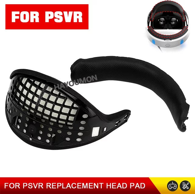 Pogopirate Kopfbandpolster für PSVR Gen1 in Schwarz zur Reduzierung von Kopfdruck als komfortables VR-Zubehör - Bild 1