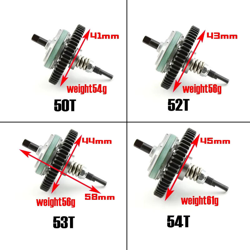 Traxxas Rutschkupplung aus Metall 6878 mit 15/17/19T Ritzel 1/10 - Bild 2