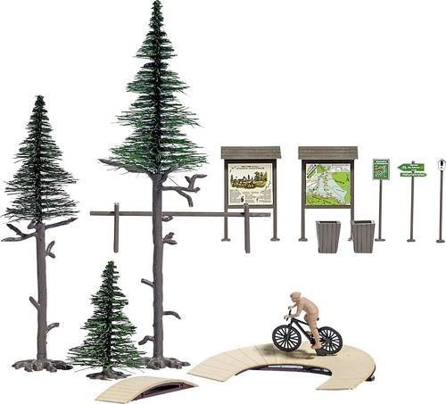 Busch 1838 Mountainbiker, Bausatz, 1:87 (Spur H0) - Bild 1