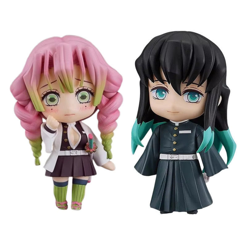 Bandai Demon Slayer Kanroji Mitsuri Tokitou Muichirou Nendoroid, bewegliche Actionfiguren, 2-teiliges Set - Bild 3