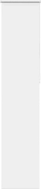 vidaXL Verdunkelungsrollo Weiß aus Polyester, Breite: 55 cm, Höhe: 230 cm - Bild 1