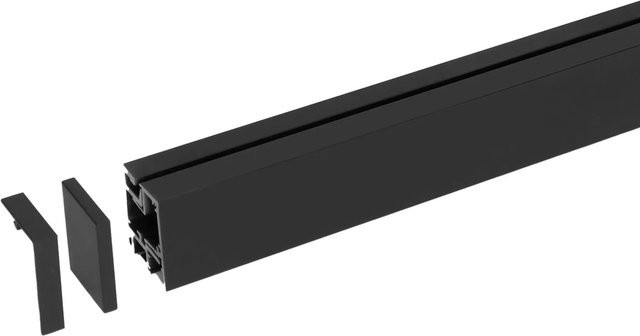 Kesseböhmer Linero MosaiQ Küchenreling aus Aluminium in Schwarz, Breite: 150 cm - Bild 1