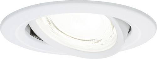 Paulmann Nova Coin LED-Einbauleuchte Weiß aus Aluminium mit warmweißem Licht 2.8W - Bild 1