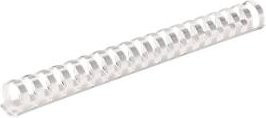 Fellowes Plastikbinderücken in Weiss, 19 mm, 100 Stück - Bild 1