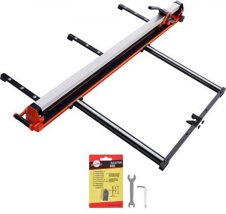 VEVOR Manueller Fliesenerschneider Orange mit Wolframkarbid-Schneidrad und Präzisionsführung für Keramik-, Boden- und Wandfliesen, Breite: 160 cm - Bild 1