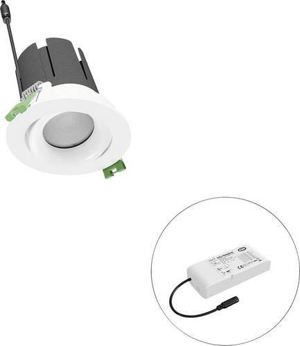 EVN LED-Deckenstrahler F10RXXXM1330L24D in Weiß, rund und verstellbar - Bild 1