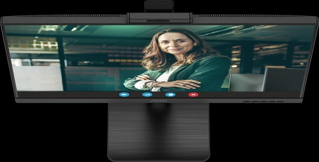 AOC Q27P3QW Computerbildschirm 27 Zoll Quad HD IPS Monitor Schwarz - Bild 1