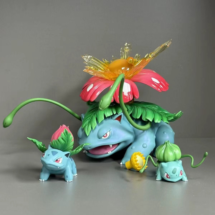 Potdemiel Pokémon Bulbasaur Actionfiguren, PVC-Statue - Bild 2
