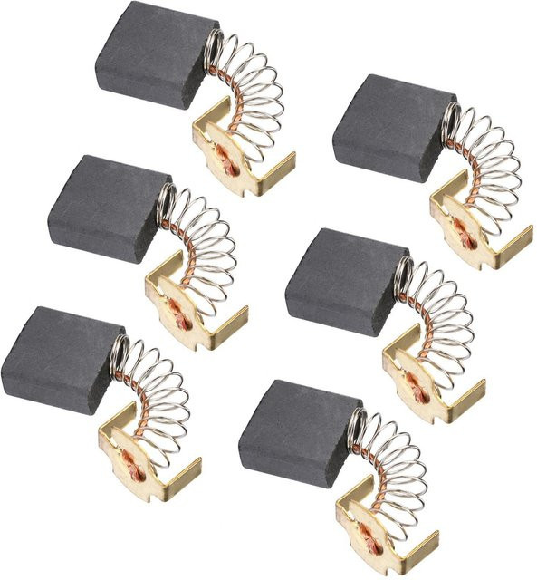 20 Stück Kohlebürsten Ersatzset für Elektromotoren 99044 999044 in Schwarz, B: 7 mm, H: 17 mm, T: 18 mm - Bild 1