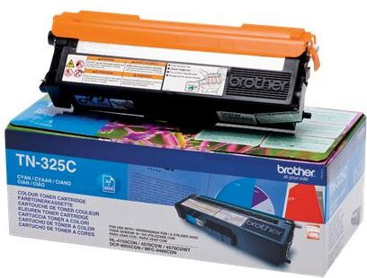 Original Brother Toner TN-325C Cyan für Laserdrucker - Bild 1