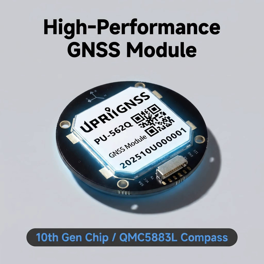 M10 GNSS GPS-Modul mit Magnetometer QMC5883L UBX-M10050 in Schwarz für GPS Galileo BeiDou GLONASS QZSS SBAS Antennen-Empfänger - Bild 3