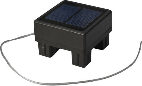 Mr. GARDENER LED-Lichtadapter in Schwarz mit warmweißem Licht - Bild 1