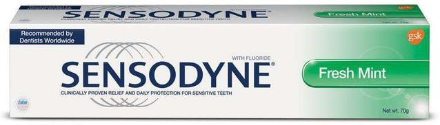 Sensodyne Zahnpasta Fresh Menthol, 70 g - Bild 1