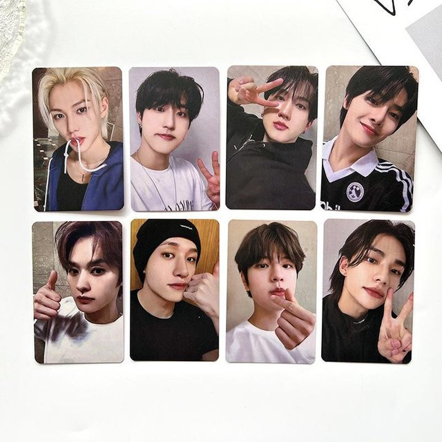 Stray Kids ROCK-STAR Album, 8-teiliges Set, Fotokarten - Bild 1