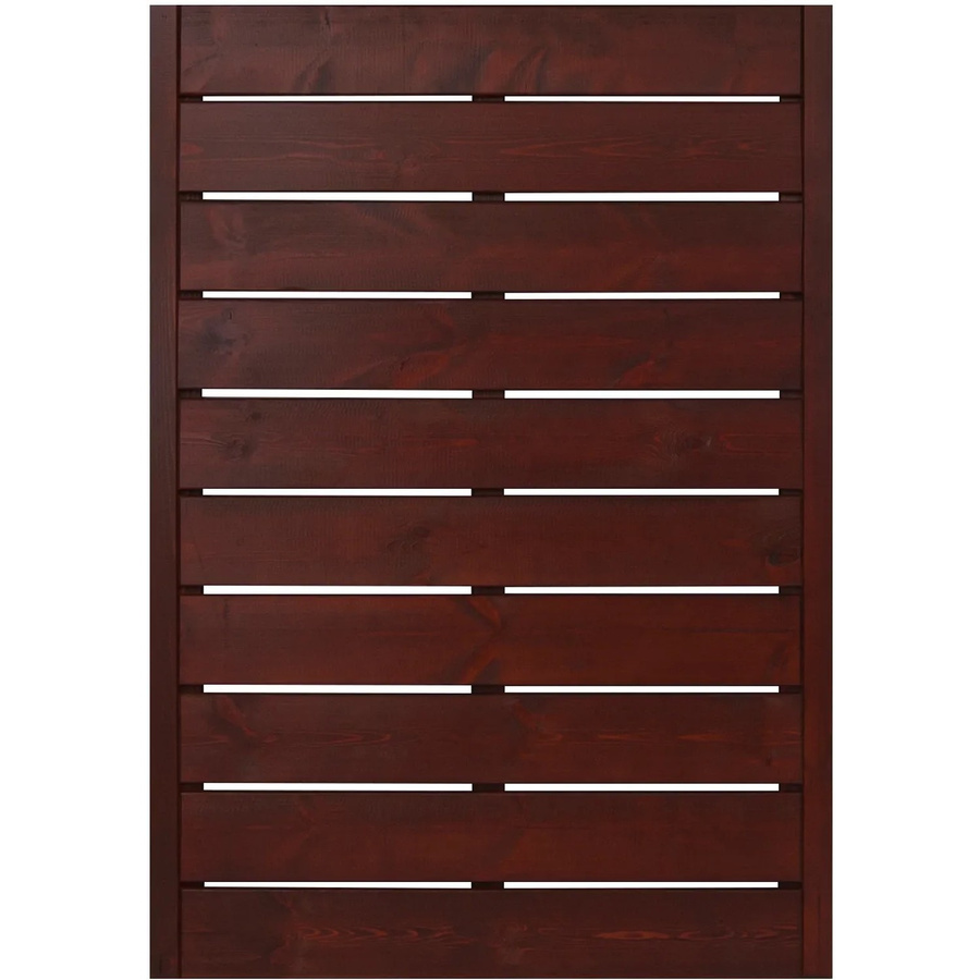 Sichtschutzzaunelement Faro von Andrewex aus Kiefernholz, Braun, lackiert, B/H: 130 x 90 cm - Bild 2