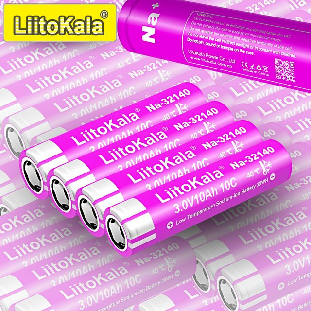 LiitoKala Na-32140 Wiederaufladbare Natrium-Ionen-Batterie 3,0V 10000mAh mit 3000 Zyklen und Niedertemperatur-Eigenschaft - Bild 1