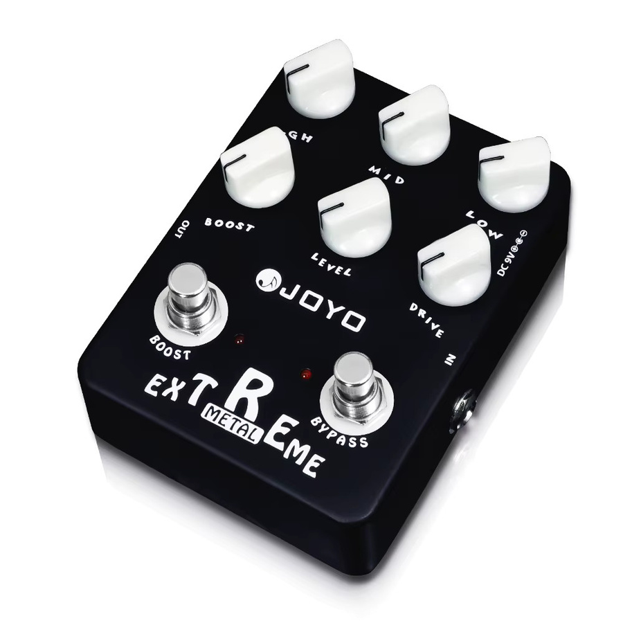 JOYO JF-17 Extreme Metal Distortion Gitarren-Effektpedal in Schwarz mit True Bypass für E-Gitarren - Bild 5