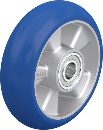 Blickle ALBS 160/20K-CO Schwerlast-Rad aus Aluminium in Blau mit 160 mm Durchmesser und 580 kg Tragfähigkeit - Bild 1